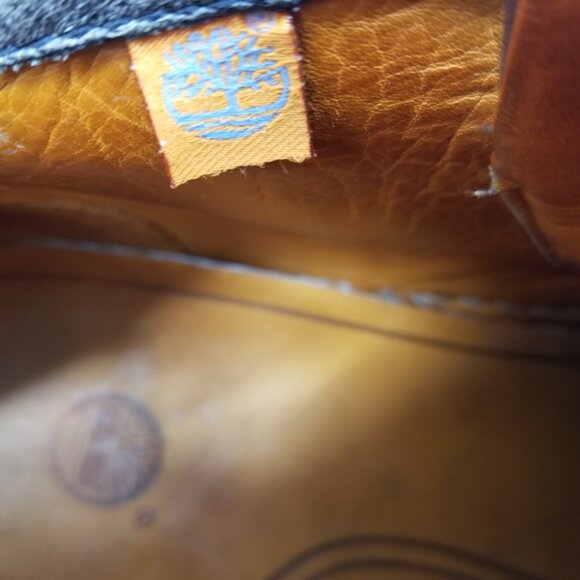 Timberland Euro Hiker Leather Boots Brown Black Leather  Men's 11 - Picture 9 of 10